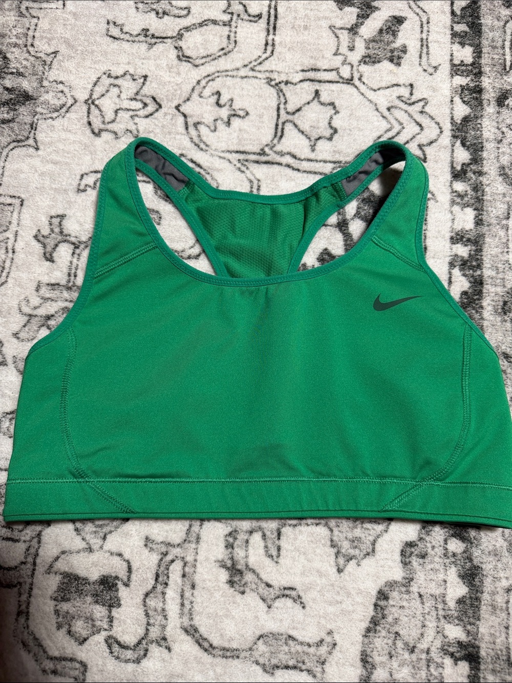 Nike Green Racerback Training Sports Bra